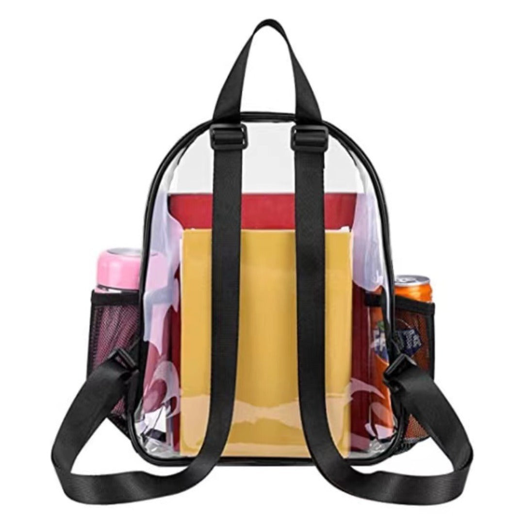 Mochila Transparente PVC – Impermeable, Ligera y Resistente para el Trabajo Diario