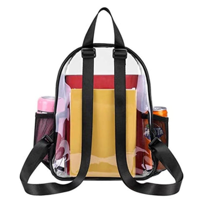 Mochila Transparente PVC – Impermeable, Ligera y Resistente para el Trabajo Diario