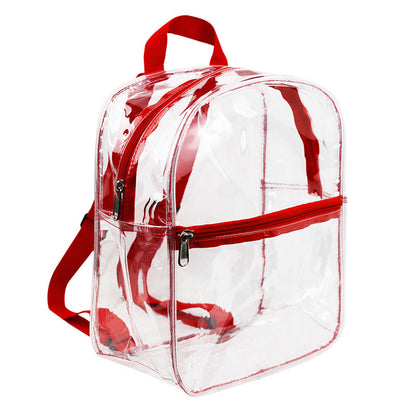 Mochila Transparente PVC – Varios Colores, Impermeable y Resistente para el Trabajo