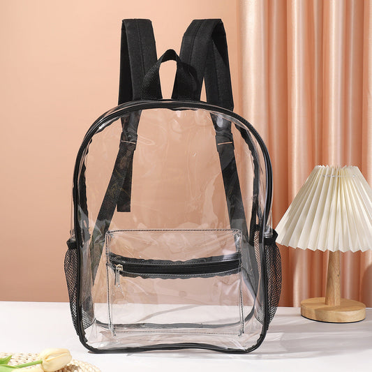 Mochila del Trabajador Transparente PVC – Impermeable, Alta Capacidad y Resistente al Frío