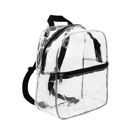 Mochila Transparente PVC – Varios Colores, Impermeable y Resistente para el Trabajo
