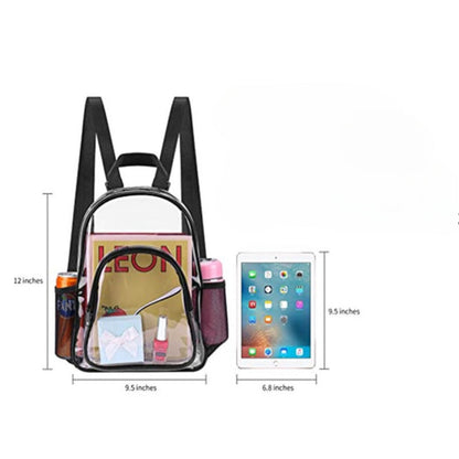 Mochila Transparente PVC – Impermeable, Ligera y Resistente para el Trabajo Diario